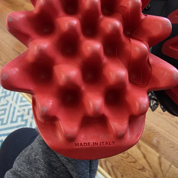 Christian Louboutin Black Sneakers with Red Soles and Silver Spikes - Picture 12 of 12